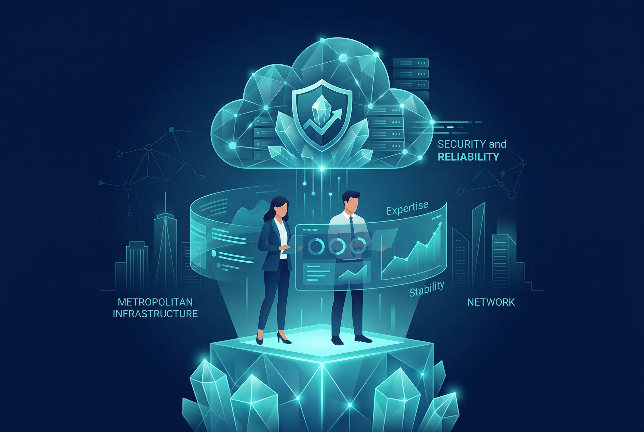 晶創 ICN 專業服務意象